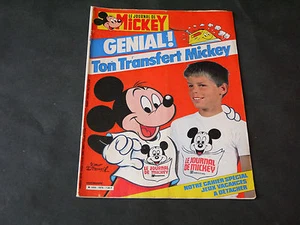 WALT DISNEY JOURNAL MICKEY NOUVELLE SÉRIE N°1676 + TRANSFERT MICKEY - Imagen 1 de 2