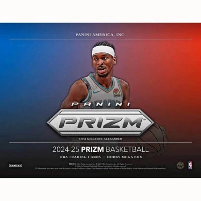 2024-25 Panini Prizm Basketball Hobby MEGA Box Sealed (green ice) 24PAKPRZ-MBH