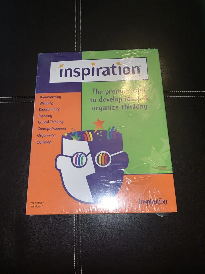 Inspiration Premier Tool To Develop Ideas Software Version 7.6 Windows/Mac New! - Image 1 of 2