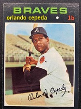 1971 Topps Baseball Orlando Cepeda #605 NM