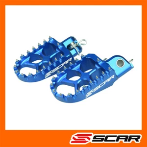 REPOSE CALE PIED EVOLUTION KTM FREERIDE 690 SMC SMCR ENDURO ENDUROR BLEU SCAR - Imagen 1 de 1