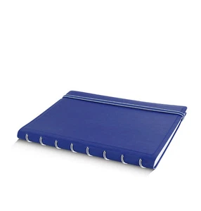Libro diario cuaderno Filofax A5 recargable aspecto cuero con reglas azul 115009 #B9 - Imagen 1 de 8
