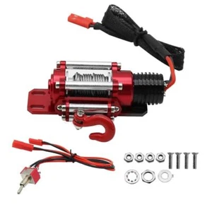 Metal Steel Winch for 1/10 RC Crawler SCX10II III RBX10 D110 D90 Traxxas TRX4/6 - Picture 1 of 9