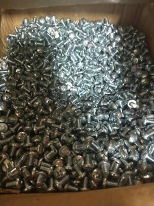 Tornillo de 3/8" 1/4-20, cabezal de botones Philips, chapado en zinc, volumen 5.000 - Imagen 1 de 2