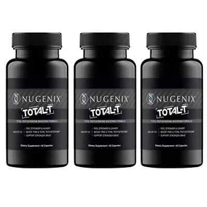 1-3 Pack Nugenix Total-T Testosterone Booster Supplement for Men 90 Capsules - Picture 1 of 12