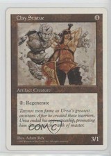 1997 Magic: The Gathering - Core Set: 5th Edition Clay Statue #CLAY 00eu