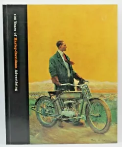 100 Years of Harley Davidson Advertising Softcover Book Very Good Condition! - Picture 1 of 2