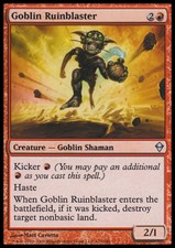 Magic the Gathering MTG Goblin Ruinblaster (127) Zendikar   LP