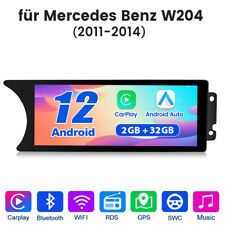 8-Kern 2+32GB Android 12 Autoradio GPS Navi Mercedes-Benz C-Klasse W204 NTG 4.5