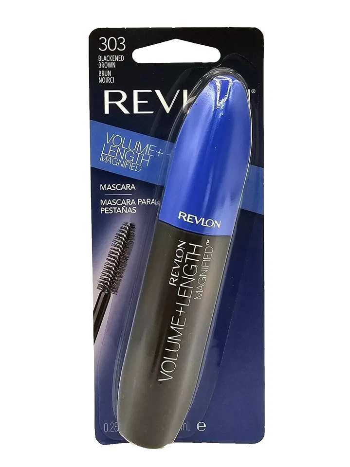 Revlon Volume Length Magnified Mascara Blackened Brown A03