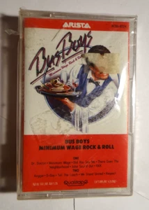 Bus Boys - Minimum Wage Rock & Roll 1980 Arista Cassette - Sealed Mint - Picture 1 of 4