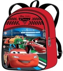 NEW CARS lightning mcqueen DISNEY PIXAR 10" Backpack FREE SHIPPING! - Picture 1 of 1