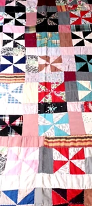 Patchwork antique broderie amérindienne fait main - Photo 1 sur 6
