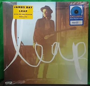 JAMES BAY LEAP EXCLUSIVE BLUE MARVLE VINYL EXPLICIT CONTENT - Imagen 1 de 2