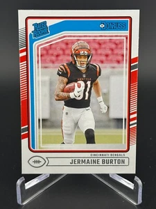 Jermaine Burton 2024 Donruss Football Rated Rookie #368 Cincinnati Bengals - Picture 1 of 2