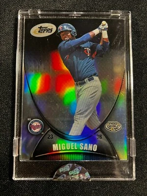 2011 eTopps Miguel Sano #19 Refractor RC #RD 161/749 Factory Sealed AA 123022 - Image 1 of 2