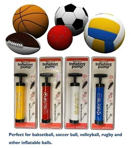 Ball Pump and Needles Hand Pump for ball Basketball Balloons Football Volleyball - Picture 1 of 37