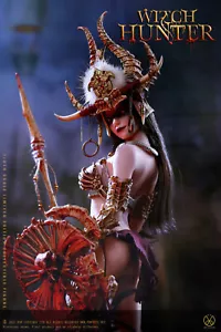 Figura de acción POPTOYS WH002 Bloody Shaman Aphaia Black Chaman con ojos móviles 1/6 - Imagen 1 de 12