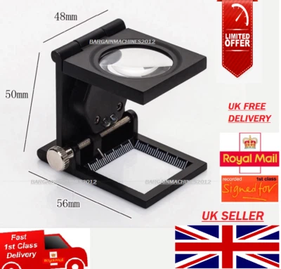 KLAPPLEINENTESTER FADENZÄHLER LUPE VOLLMETALL TUCH TEST JZ-70901 - Bild 1 von 4