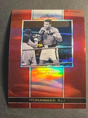 2011 Red Acetate Refractor Finish PROOF w/o Event Worn Piece Muhammad Ali #22 - Image 1 of 2