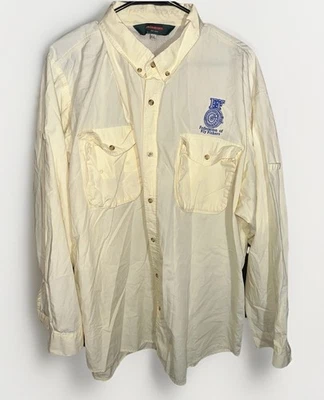 Camisa Redington Manga Larga Pesca con Mosca Ventilada Para Hombre 2XL XXL Federación Amarilla Foto 1 de 4