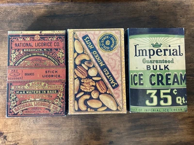 Lote 3 Rompecabezas Springbok Past Time De Colección - Mezcla de Nueces, Helado, Regaliz Foto 1 de 4