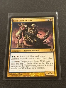 Alara Reborn Lich Lord of Unx MTG Magic the Gathering NM - Picture 1 of 1