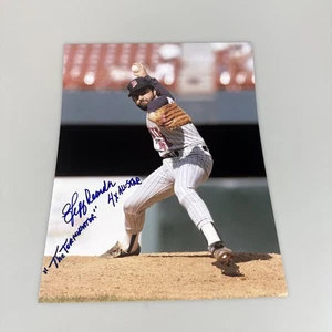 JEFF REARDON Twins MLB 11x14  PHOTO ORIGINAL AUTOGRAPH SIGNED Auto Two Insc - Picture 1 of 3