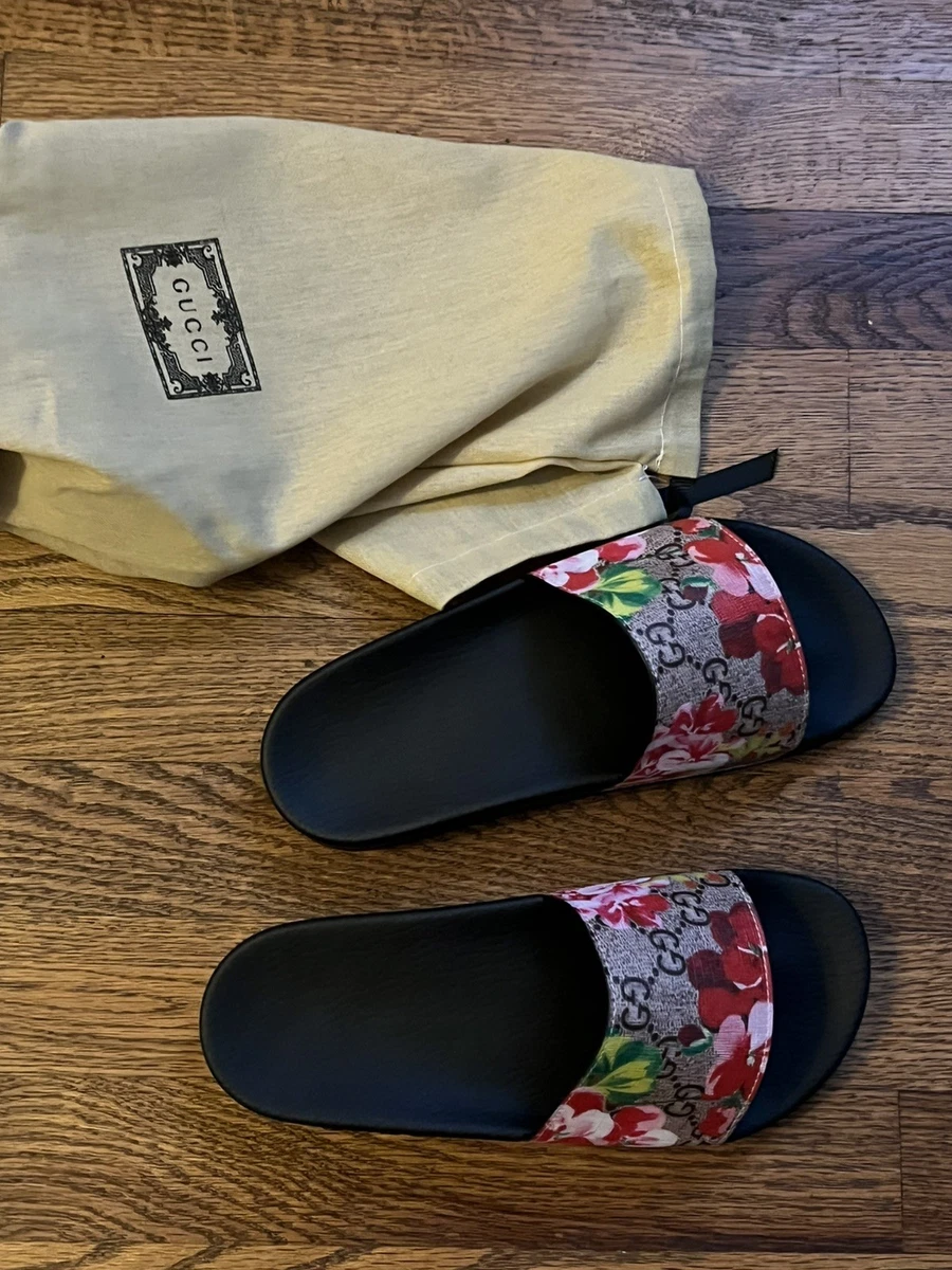 Gucci Floral Slide Sandals for Women for sale | eBay