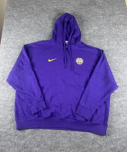 Nike LSU Tigers Sudadera con Capucha Para Hombres 3XL Púrpura Sudadera con Capucha NCAA Fútbol Logo - Imagen 1 de 12