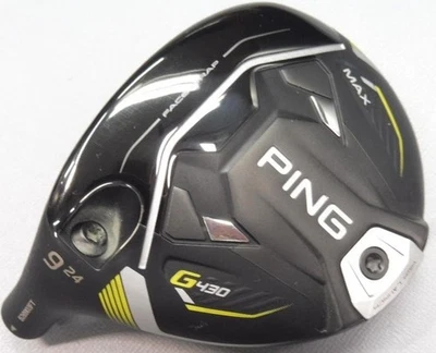 Ping G430 MAX 9W 24.0 Deg Fairway Wood Head Used Left Handed Rare Golf - Image 1 of 4