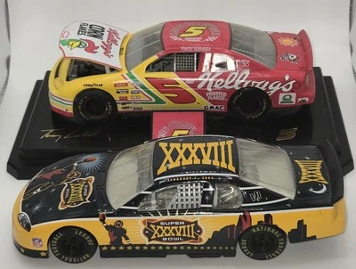 NASCAR CUP 1/24 DIECAST.  2004 SUPERBOWL XXXVIII TRIBUTE+LABONTE 1996 CHAMPION  - Image 1 of 4