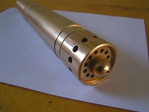 Vinatge American D55 Dynamic Cardioid mic microphone gold color - Picture 1 of 9