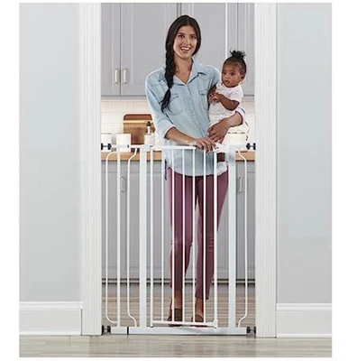 Regalo Easy Step 36" Extra Alto Walk Thru Baby Gate, Incluye Extensión de 4 Pulgadas K Foto 1 de 2