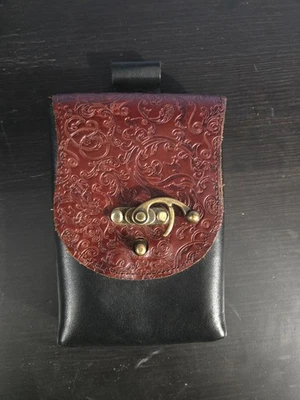 Bolso Lancer de Cuero Ravenswood Cuero Genuino Renacimiento Medieval Fantasía Foto 1 de 4