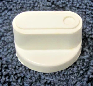 Vintage Rival Crock Pot Ersatz Temperaturregler Knopf weiß 3100 + andere - Bild 1 von 4