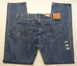 Irreg Neu mit Etikett Levi's 505 40 x 36 Regular Fit Stretch Denim Jeans Stonewash 04505-4891 - Bild 1 von 16