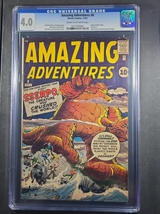 Amazing Adventures #6 1961 Dr. Droom. Kirby, Ditko, Lee - Marvel - CGC 4.0 C/OW - Imagen 1 de 17