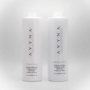 AVYNA Shampoo platino & Maschera platino 1L Each Bottle. - Picture 1 of 5