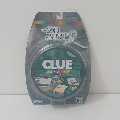 Clue Express Board Game from Parker Brothers 2007 (Travel Game) New & Sealed - Image 1 of 4