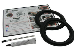 Yamaha 382805 Subwoofer Speaker Foam Surround Kit for Woofer Cone Edge Repair - Picture 1 of 7