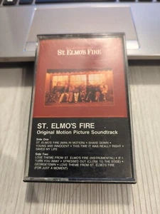 Vintage Cassette - Free Shipping - St El;mos Fire - Movie Soundtrack - Picture 1 of 1