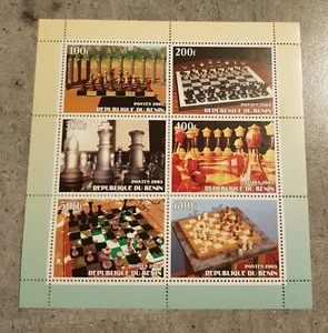 BENIN 2003 - CHESS MINIATURE SHEET MNH - Picture 1 of 1
