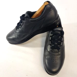 SAS Free Time Tripad bequeme Damenschuhe dunkelgrau Leder Schnürschuhe Größe 8,5 M - Bild 1 von 11