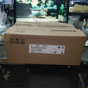 New Panasonic MSME502GCG AC Servo Motor DHL Expedited Shipping - Picture 1 of 4