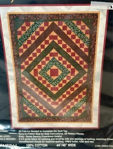 Stoff Country Weekend Quilt Kit TRIP AROUND THE WORLD #1610-1 Herbst - Bild 1 von 3