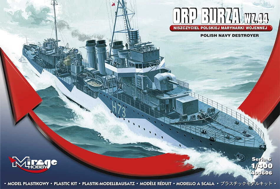 Mirage	400606	1/400 ORP BURZA wz. 44 - Photo 1/1