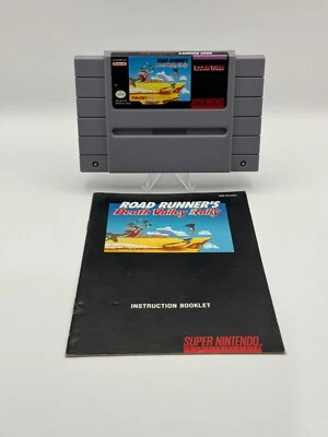 Road Runner's Death Valley Rally (Super Nintendo, SNES) - Game/Manual only - Image 1 of 4
