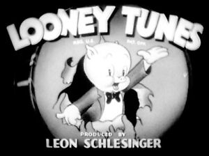 16mm animated Bob Clampett Warner cartoon "COY DECOY" Porky Pig & Daffy Duck