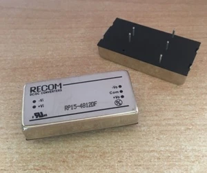 CONVERTITORE DC 12V 15W Modulo Isolato RECOM - RP15-4812DF Z2610 - Foto 1 di 1